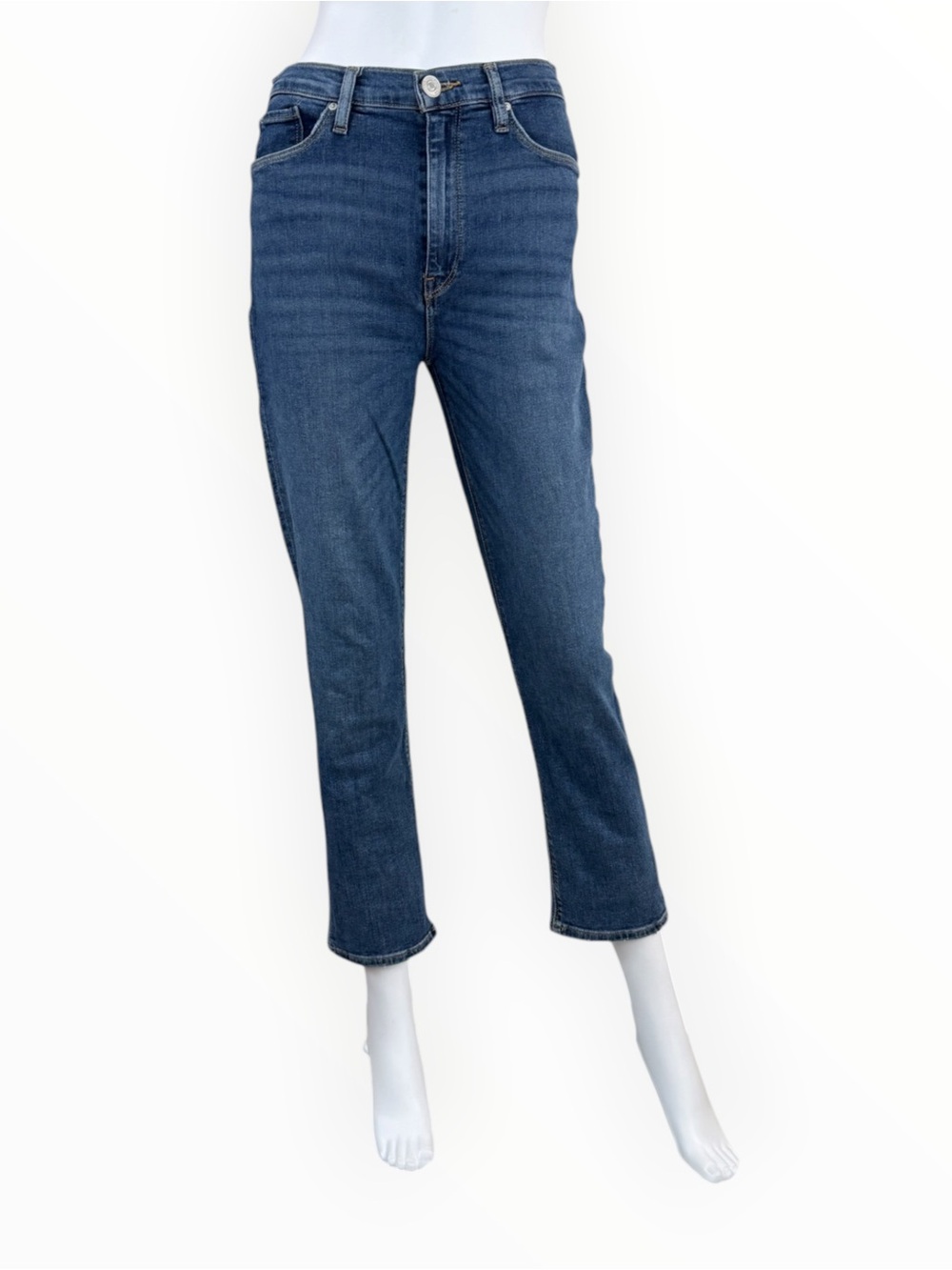 HUDSON Blue Barbara High Rise Straight Leg Jeans Size 27 P1018